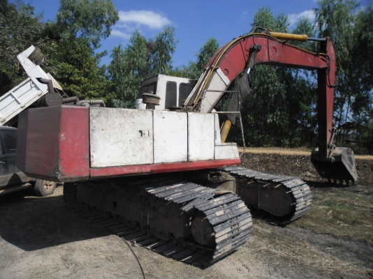 ขายรถแบคโฮ SUMITOMO 280F2 เครื่องเดิมปั้ม K3V ทำงานดีไม่มีโหลดโซ่แบงเอวแน่นเครื่องปั้มดีเอกสารใบอินวอย์