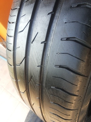 ขายยาง195/50/16 ปี 1611 CONTINONTAL 1 ชุด