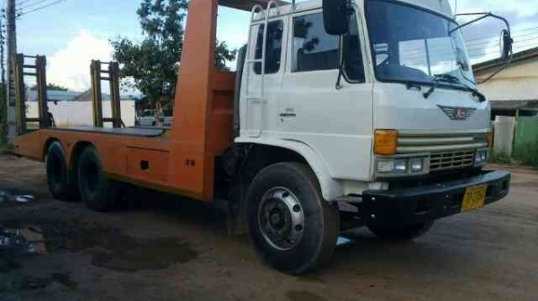 ขายรถเทเลอร์สิบล้อ จ้าวอินทรีย์ เครื่อง ho7d - 1 เพลา เบรคจิฟฟี่ พวงมาลัยพาวเวอร์