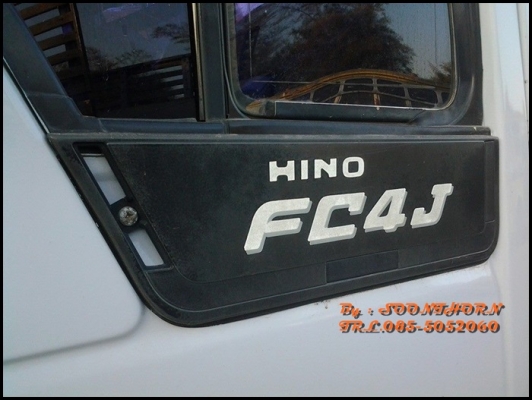 ขายด่วน รถบรรทุก 6 ล้อ HINO FC4J 140 แรง สมอเงิน รถห้างแท้  ยาว 5.5 M สภาพสวยพร้อมใช้งาน ราคาสุดคุ้ม