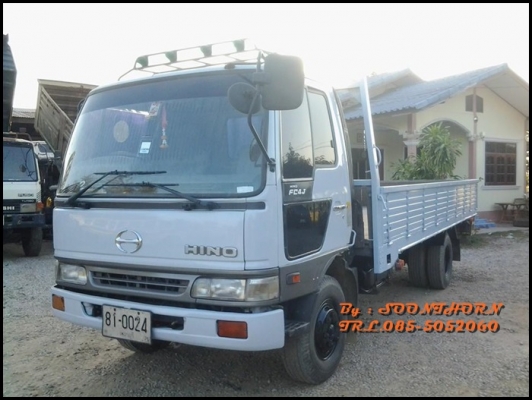 ขายด่วน รถบรรทุก 6 ล้อ HINO FC4J 140 แรง สมอเงิน รถห้างแท้  ยาว 5.5 M สภาพสวยพร้อมใช้งาน ราคาสุดคุ้ม