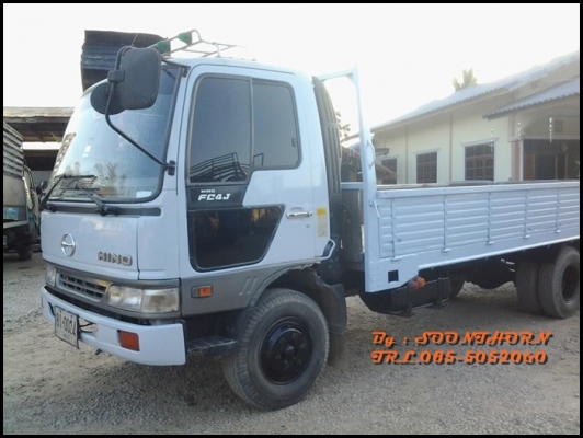 ขายด่วน รถบรรทุก 6 ล้อ HINO FC4J 140 แรง สมอเงิน รถห้างแท้  ยาว 5.5 M สภาพสวยพร้อมใช้งาน ราคาสุดคุ้ม