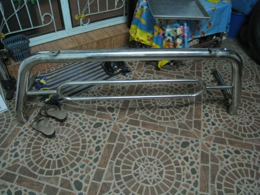 โรลบาร์สแตนเลส ใส่อีซูสุดร้าก้อนอาย สภาพดี ราคาถูก