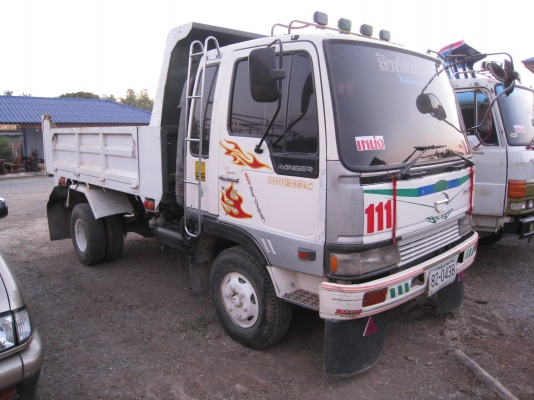 รถหกล้อดั๊มดิน Hino FD HO7D 195 แรง สภาพสวยสุดๆ