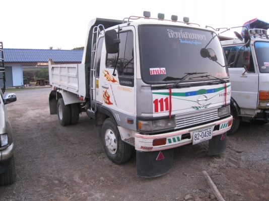 รถหกล้อดั๊มดิน Hino FD HO7D 195 แรง สภาพสวยสุดๆ