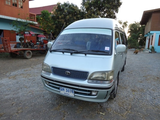 รถตู้  Toyota commuter  หลังคาสูง ช่วงยาว  ขับดี ประหยัด เอกสารพร้อมโอน