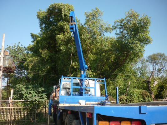 ขาย เครน ทาดาโน่ 4 ตัน พร้อม กะบะพื้นเรียบยาว 6 เมตร ราคา 220,000