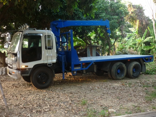 ขาย เครน ทาดาโน่ 4 ตัน พร้อม กะบะพื้นเรียบยาว 6 เมตร ราคา 220,000