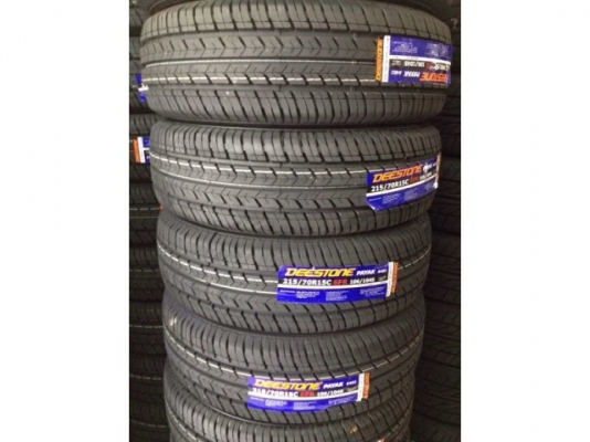 ยางใหม่ดีสโตน215 70R15ปีใหม่