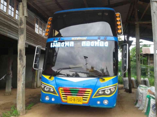 ขาย6ล้อ บัสโดยสาร พร้อมเครื่องเสียง เครื่อง165 พ.เพาเวอร์ เบรคทิฟฟี่ ยาว10.5เมตร