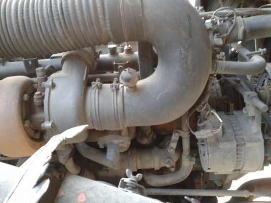 ขายเครื่อง NISSAN PE6 Turbo 280 HP ท่ออ้อม สภาพดียังใช้งานอยู่บนรถ