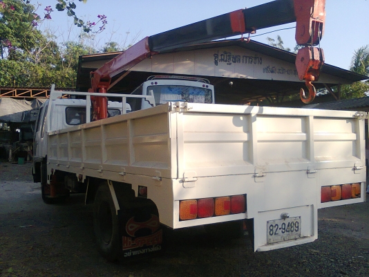 ขายครับรถประกอบ HINO เครื่องEH700ติดเครน 2.9ตัน