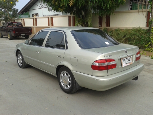 ขายรถ toyota corolla ปี2000 รถคุณหมอใช้ มือเดียว สภาพดีมาก