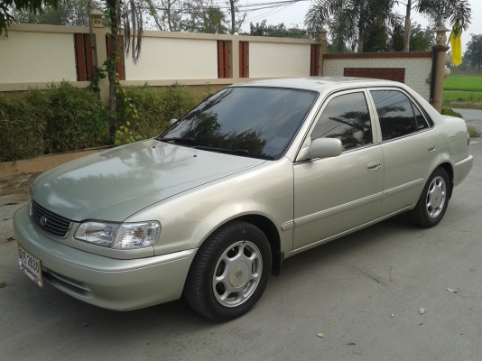 ขายรถ toyota corolla ปี2000 รถคุณหมอใช้ มือเดียว สภาพดีมาก