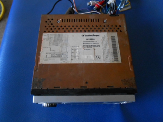 cd rockford RFX 9200 J ซิ้งทองแดง ปรีเอาว์3ชุด