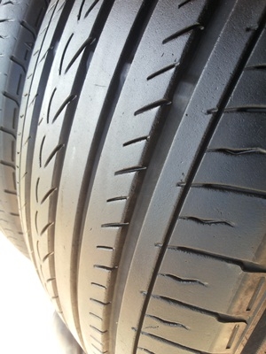 ขายยาง215/55/17 ปี 1711 YOKOHAMA ADVAN JAPAN 1 คู่