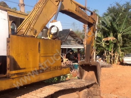 แบคโฮ ยี่ห้อ Mitsubishi รุ่น MS140