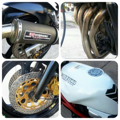 SUZUKI BANDIT 400 cc./ปี94/สีขาวมุก-โครงแดง/ Inv.(รถอยู่ จ.ศรีสะเกษ)