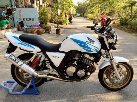 HONDA CB400CC ปี93 สภาพพริตตี้ สวยมากๆ ทะเบียนแท้โอนขนส่ง! 125,000 -