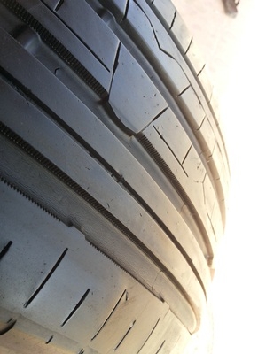 ขายยาง225/55/17 ปี 2212 NITTO NT830 JAPAN 1 ชุด