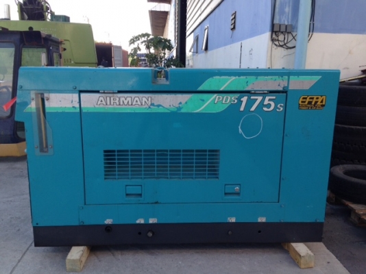 เครื่องปั๊มลม Airman Compressor PDS175S #53-5051349 (2 units) ของแท้จากญี่ปุ่น สินค้าถึงไทยวันนี่ค่ะ