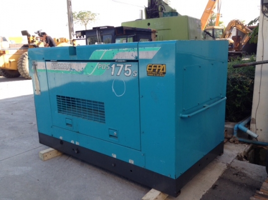 เครื่องปั๊มลม Airman Compressor PDS175S #53-5051349 (2 units) ของแท้จากญี่ปุ่น สินค้าถึงไทยวันนี่ค่ะ