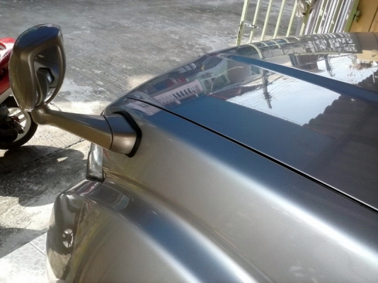 กระจกมองมุมทรง TOYOTA (ติดตั้งโดยไม่ต้องเจาะตัวรถ)