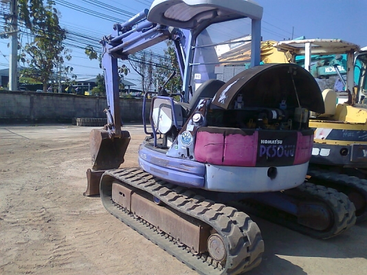 รถขุด KOMATSU PC50UU-2 รถเก่าญี่ปุ่นแท้ ราคาต่อรองได้