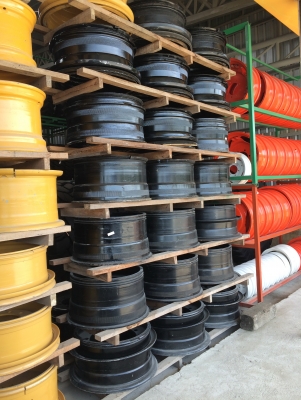 กะทะล้อรถเครน ขนาด 16.00-25 TADANO 25ตัน TR 250M (M4,M5) กะทะล้อรถเครน ขนาด 16.00-25 TADANO 25ตัน TR 250M (M4,M5)