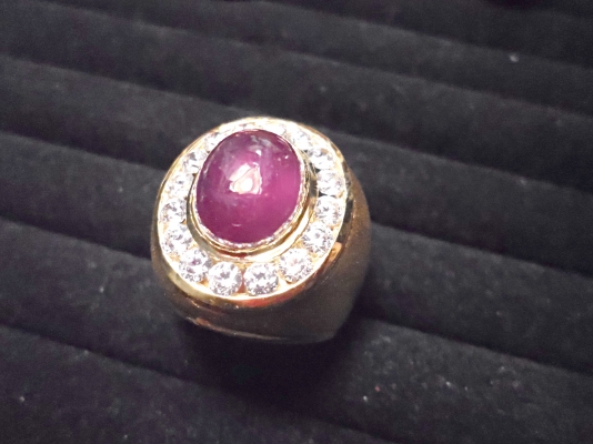 ขายแหวนทับทิมแท้ล้อมรัสเซียสวิส