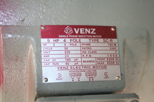 ขายปั้้มลม GESSTESH ขนาด 330ลิตร ไฟ 220 โวลท์