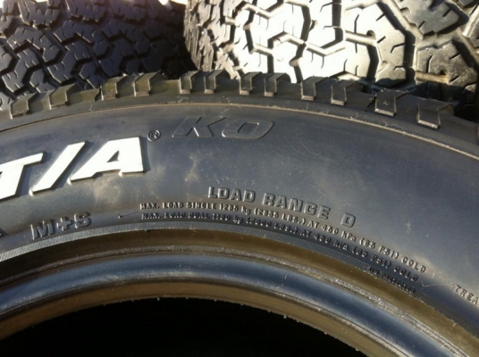 ขายยาง BF Goodrich Allterrain 265 70 r16