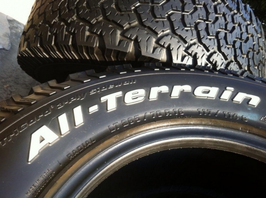 ขายยาง BF Goodrich Allterrain 265 70 r16