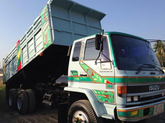 IZUZU 210 แรง (ดั๊มสามมิตร)  ปี34