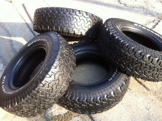 ขายยาง BF Goodrich Allterrain ขนาด 265 75 r16 ปี1910
