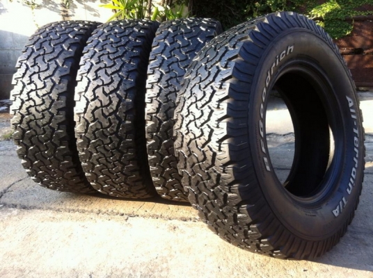ขายยาง BF Goodrich Allterrain ขนาด 265 75 r16 ปี1910