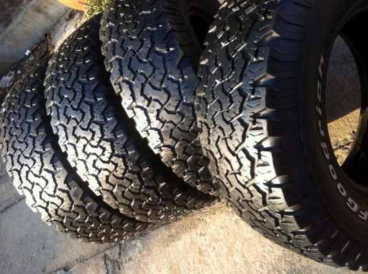 ขายยาง BF Goodrich Allterrain ขนาด 265 75 r16 ปี1910