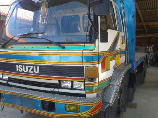 ***ขายแล้วครับขอบคุณ Truck2hand  ขาย10ล้อ2เพลาพื้นเรียบ2คานหน้า ISUZU ROCKY FVZ 12MY 175 6BG1 เครื่องแน่นแรงดี ช่วงล่างเดิม คัสซีสวยไม่ปะไม่ดาม กระบะพื้นเรียบสภาพสวย ยางดี10เส้น หัวแล็ปลายสวยภายในดีคอนโซลครบ พ.พาวเวอร์ ทริฟฟี่ พร้อมใช้ พร้อมลุยงาน เอกสารค