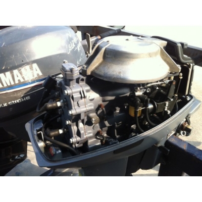 ขายเครื่องยนต์เรือเร็ว Yamaha 25 มือสองจากญี่ปุ่น