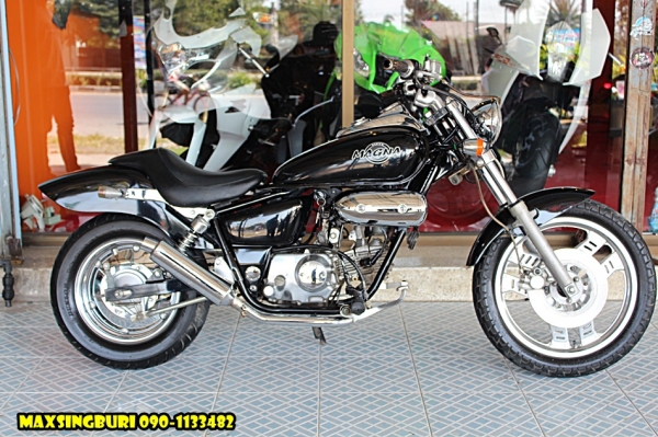 HONDA MAGNA 50CC ประกอบใหม่ๆ สีเดิมญี่ปุ่น สวยๆ น่ารักๆ 35000