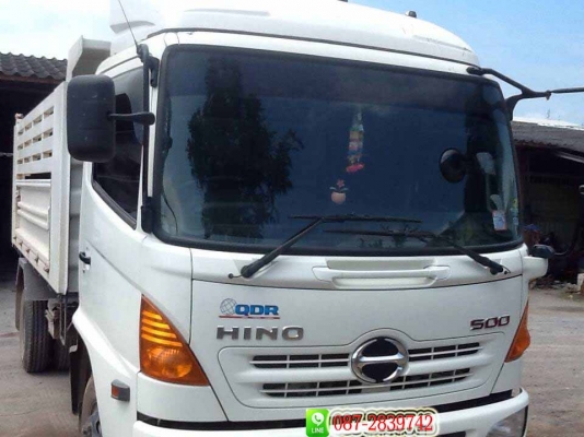 ขายดาวน์ รถดั้มพ์ 6 ล้อ HINO ฃีรีย์ 500 ไมล์ 4X,XXX กม. ขายดาวน์ รถดั้มพ์ 6 ล้อ HINO ฃีรีย์ 500 ไมล์ 4X,XXX กม.
