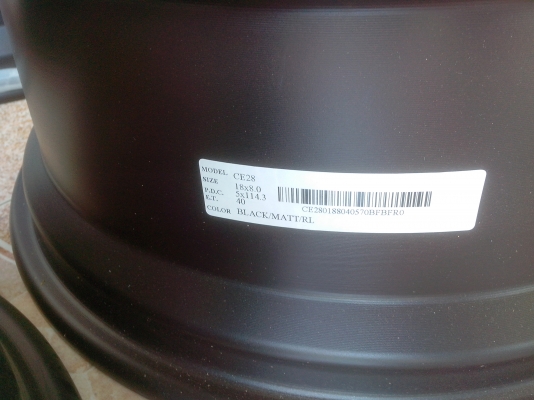 ขายล้อแม็กce28 5รู114.3 หน้า8ออฟ40หลัง9ออฟ35