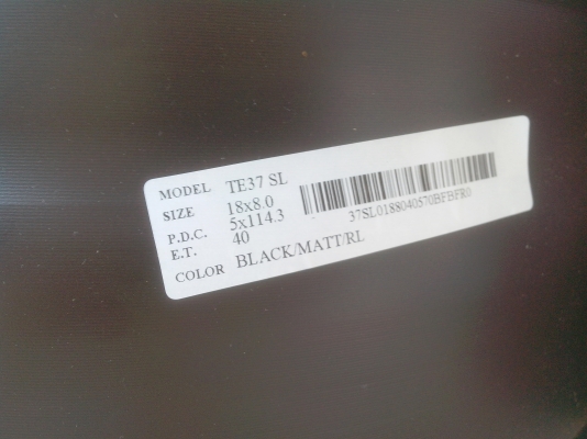 ขาล้อแม็กte 37 ขอบ18 5รู114.3 หน้า8ออฟ40 หลัง9ออฟ35