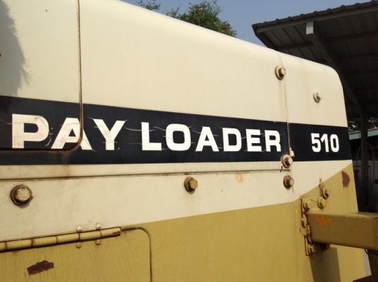 รถตักล้อยาง Komatsu 510 เก่าญี่ปุ่น ซีเรียล 1514X กรองเดี่ยว บุ้งกี๋ 1.2Q