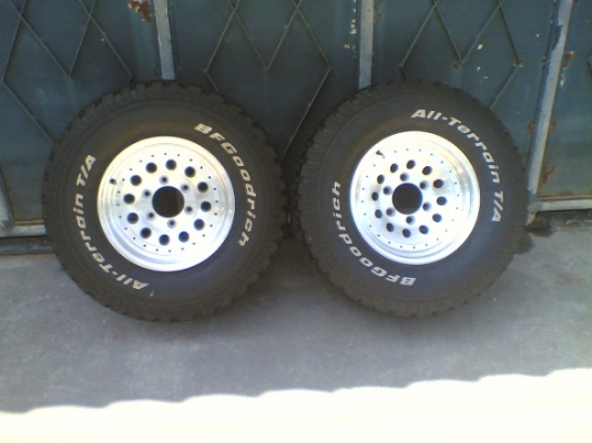 ขายล้อหยดน้ำขอบ15ยาง31ไว้ทำล้ออะไหล่