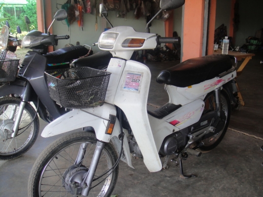 ขายดรีม เอ็กซ์เซล สีขาว งานเดิมสวย หายาก ทะเบียนพร้อมชุดโอน