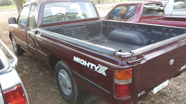 **118,000 บ.ต่อรอง**ขายกระบะแค็ปราคาเบาๆTOYOTA ไมตี้เอ็ก ปี38/95 (ขยายแค็ปมา) เครื่องเดิม แน่นแรงดี ช่วงล่างดีคัสซีดี กระบะดีมีพื้นปูกระบะ หัวเก๋งสวยภายในดีคอนโซลครบ แอร์ พ.ธรรมดา ยางดี4เส้น พร้อมใช้ พร้อมลุยงาน ทะเบียนเต็ม เอกสารครบ ราคาต่อรองได้เด้อ พี่