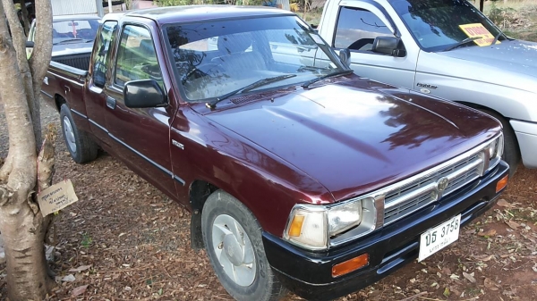 **118,000 บ.ต่อรอง**ขายกระบะแค็ปราคาเบาๆTOYOTA ไมตี้เอ็ก ปี38/95 (ขยายแค็ปมา) เครื่องเดิม แน่นแรงดี ช่วงล่างดีคัสซีดี กระบะดีมีพื้นปูกระบะ หัวเก๋งสวยภายในดีคอนโซลครบ แอร์ พ.ธรรมดา ยางดี4เส้น พร้อมใช้ พร้อมลุยงาน ทะเบียนเต็ม เอกสารครบ ราคาต่อรองได้เด้อ พี่