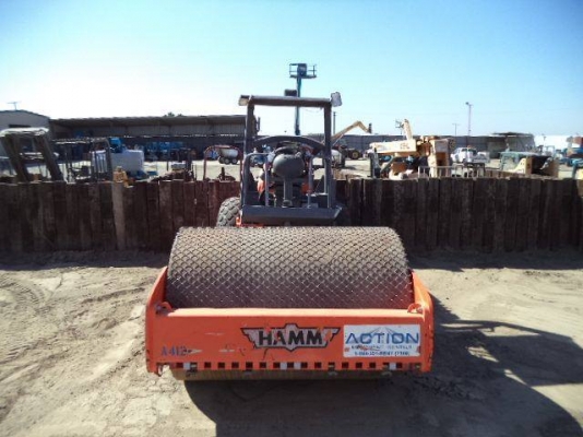 ขาย! รถบด(สั่นสะเทือน)มือสองนำเข้าจาก HAMM รุ่น 3412 / H1601221 / ปี2007 / 2,802ชม./ 10ตัน / รถสต๊อคอยู่ที่อเมริกา