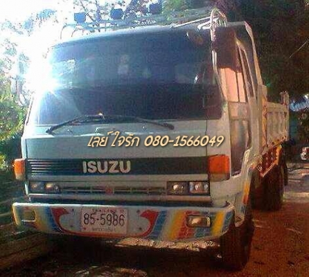 ***ขายแล้วครับขอบคุณ Truck2hand ขาย6ล้อดั๊มดิน ราคาเบาๆ ISUZU ROCKY FRR 175 6BG1 เครื่องแน่นแรงดี ช่วงล่างFหน้า-หลัง คัสซีสวยไม่ปะไม่ดาม กระบะดั๊มเหล็ก6ตันยิงหน้า ยาว3.6ม.สภาพดีพื้นดีข้างดีไม่ผุ หัวเก๋งสวยภายในดีคอนโซลครบ แอร์ พ.พาวเวอร์ เบรคทริฟฟี่ ยาง8.